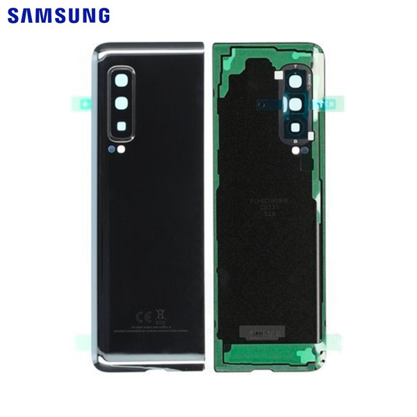 Vitre arrière Galaxy Fold – Noir cosmos – Original Samsung (Service Pack)