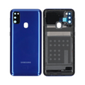 Vitre arrière Galaxy M21 – Bleu – Compatible Premium