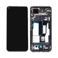 Écran complet avec châssis Xiaomi Mi 10T 5G / Mi 10T Pro 5G – Noir – Qualité d'origine