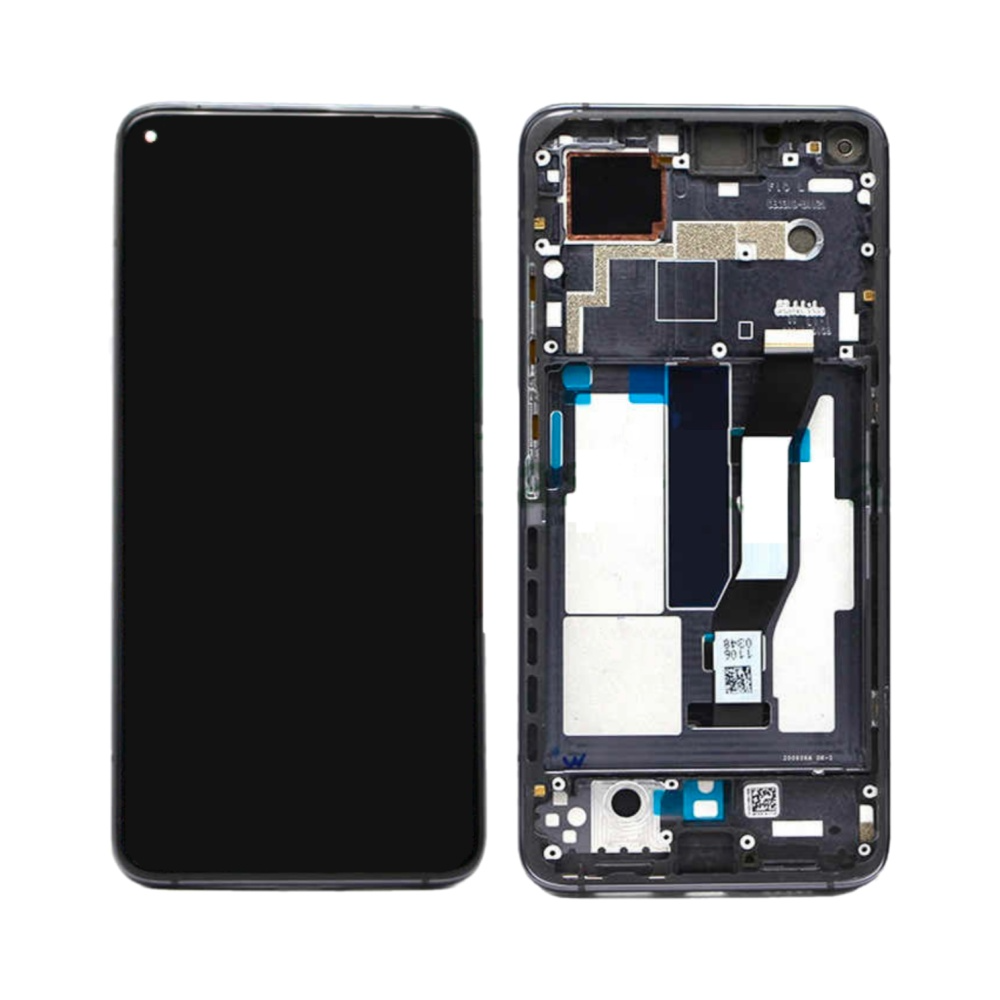 Écran complet avec châssis Xiaomi Mi 10T 5G / Mi 10T Pro 5G – Noir – Qualité d'origine