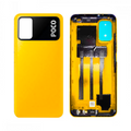 Vitre arrière Xiaomi Poco M3 – Jaune Poco – Compatible Premium
