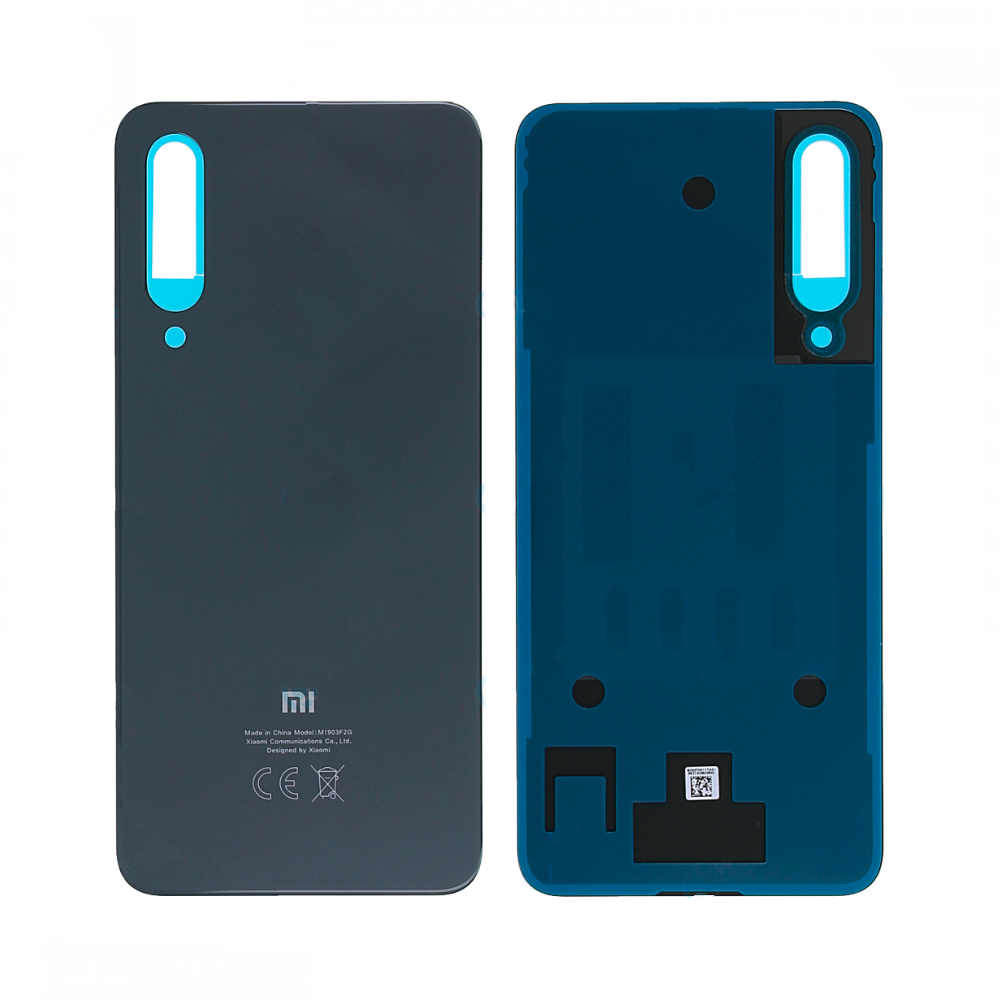 Vitre arrière Xiaomi Mi 9 SE – Noir – Compatible Premium