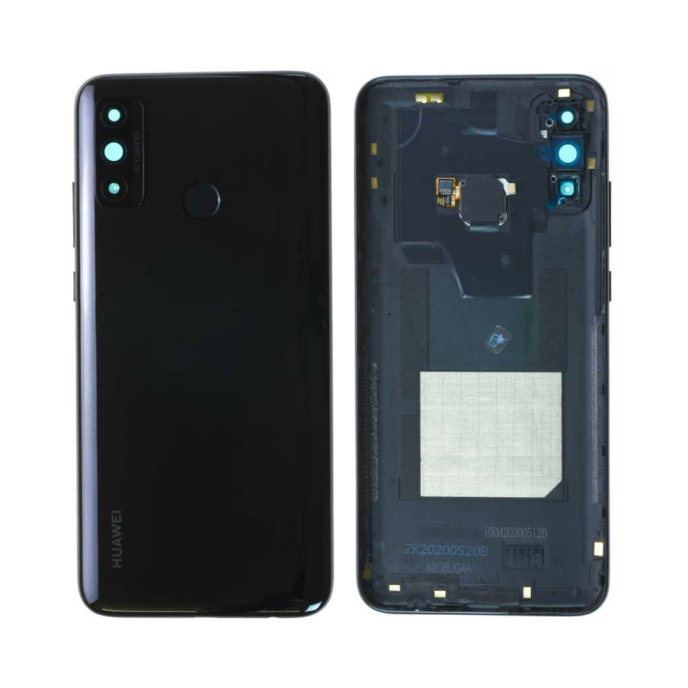 Vitre arrière Huawei P Smart 2020 – Noir – Compatible Premium