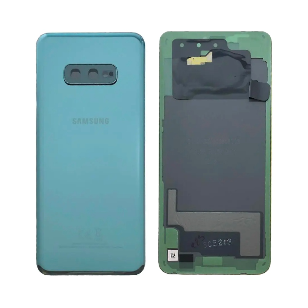Vitre arrière Galaxy S10e – Vert – Compatible Premium