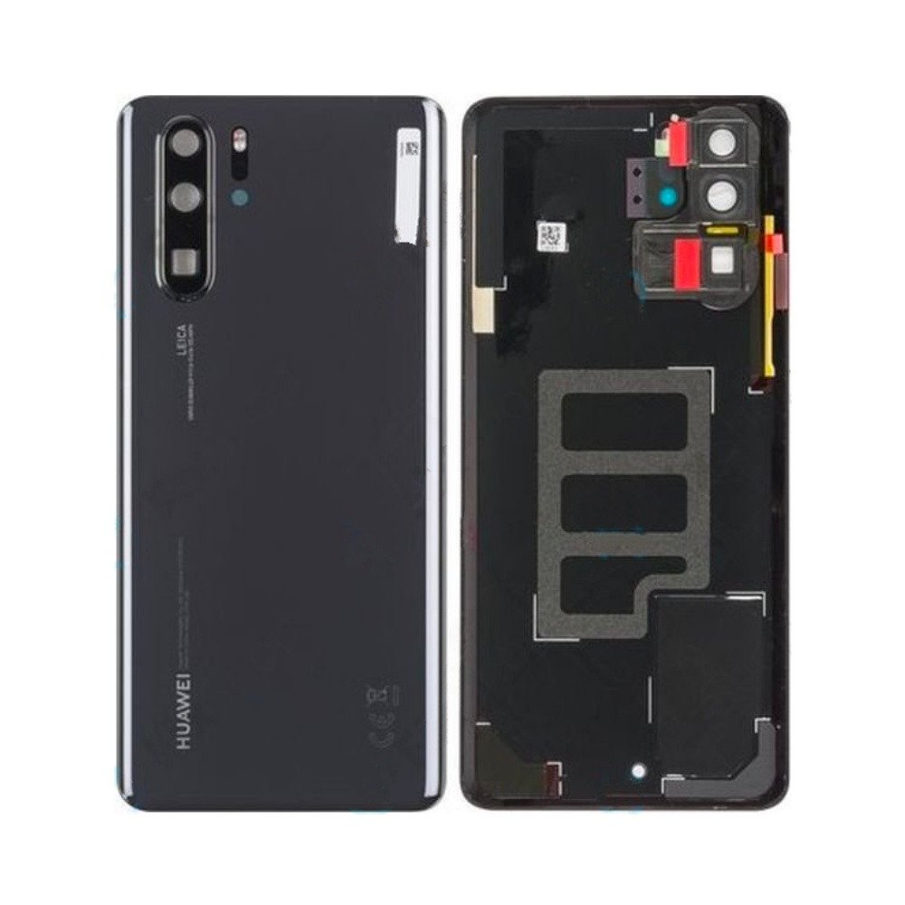 Vitre arrière Huawei P30 Pro / P30 Pro New Edition – Noir – Compatible Premium