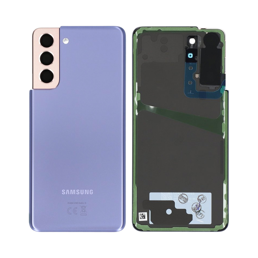 Vitre arrière Galaxy S21 5G – Violet – Compatible Premium