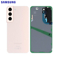 Vitre arrière Galaxy S22 – Rose or – Original Samsung (Service Pack)