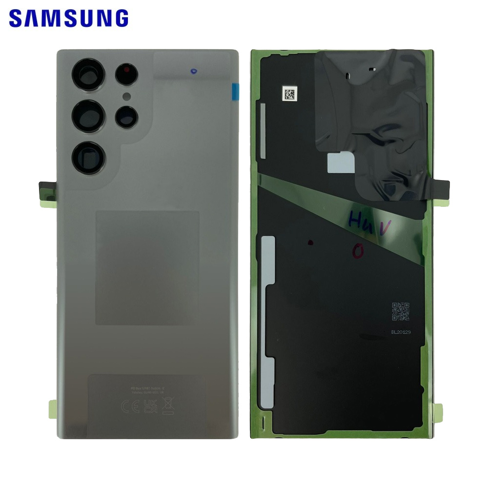 Vitre arrière Galaxy S22 Ultra – Gris – Original Samsung (Service Pack)