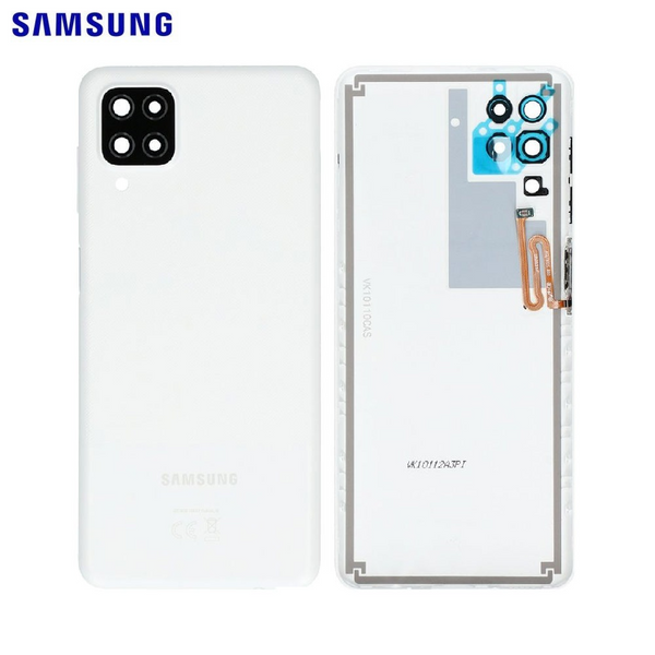 Vitre arrière Galaxy A12 – Blanc – Original Samsung (Service Pack)