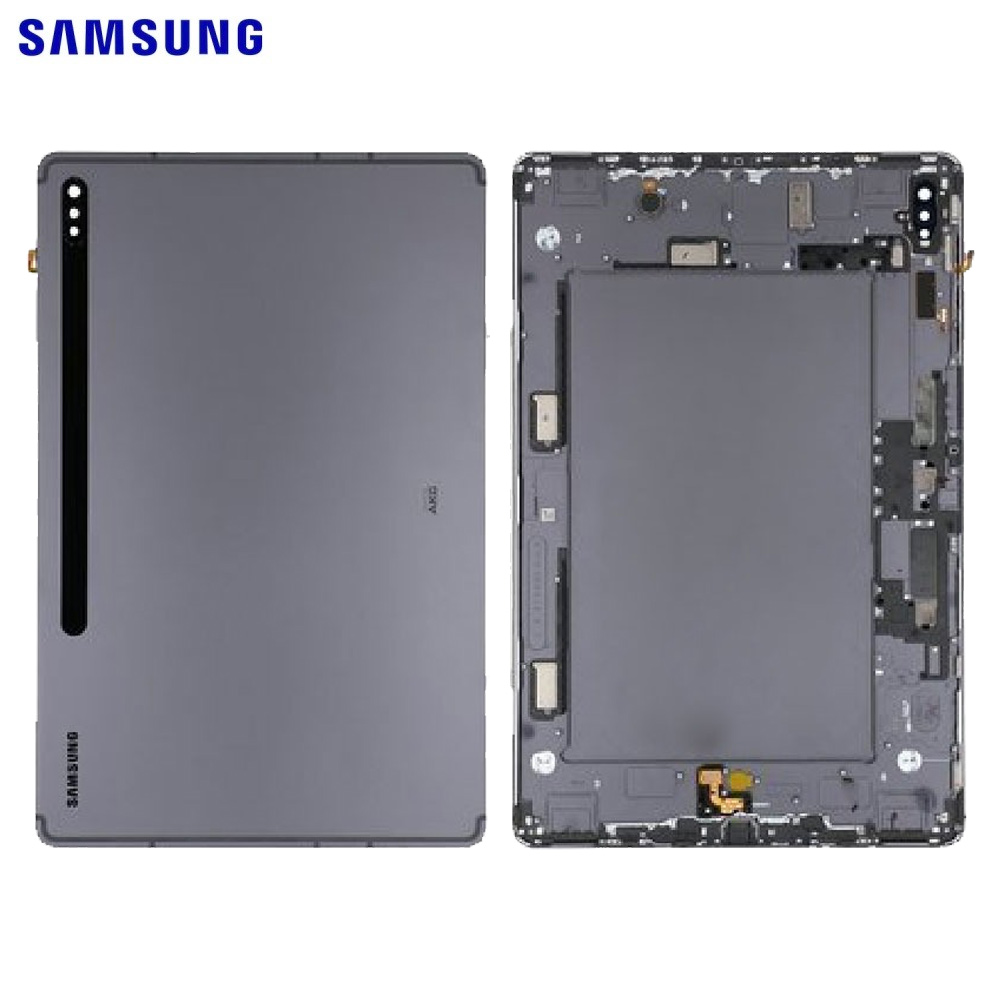 Vitre arrière Galaxy Tab S7 Plus Wi-Fi – Noir mystique – Original Samsung (Service Pack)