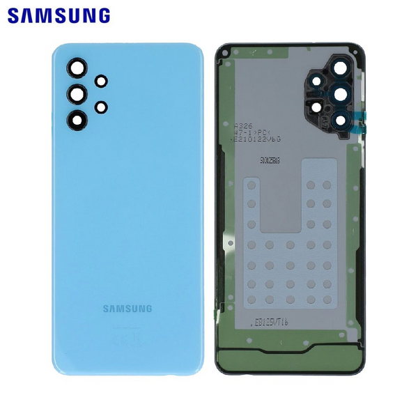 Vitre arrière Galaxy A32 5G – Bleu pastel – Original Samsung (Service Pack)