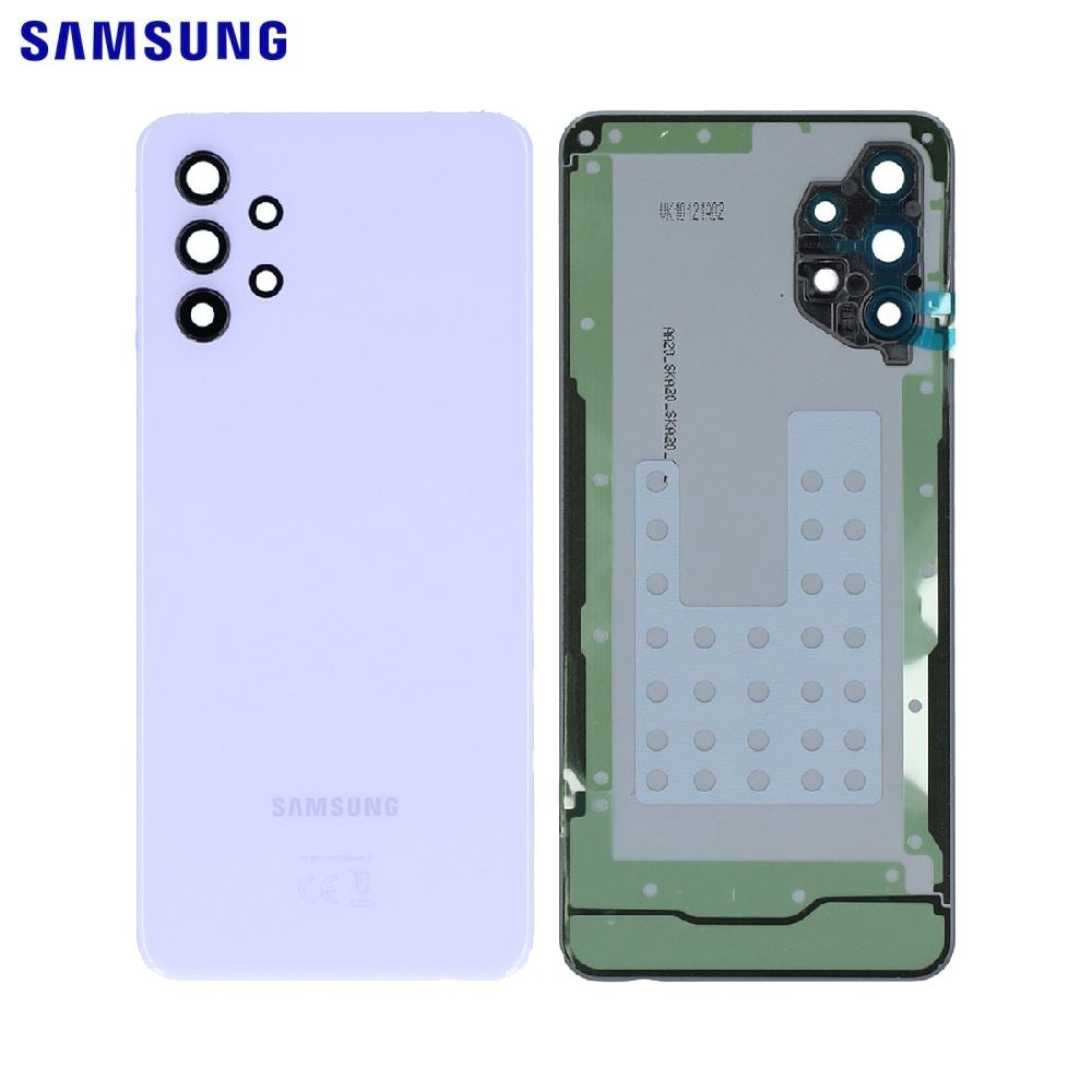 Vitre arrière Galaxy A32 5G – Lavande pastel – Original Samsung (Service Pack)
