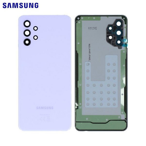 Vitre arrière Galaxy A32 5G – Lavande pastel – Original Samsung (Service Pack)
