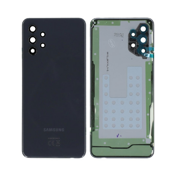 Vitre arrière Galaxy A32 5G – Noir – Compatible Premium