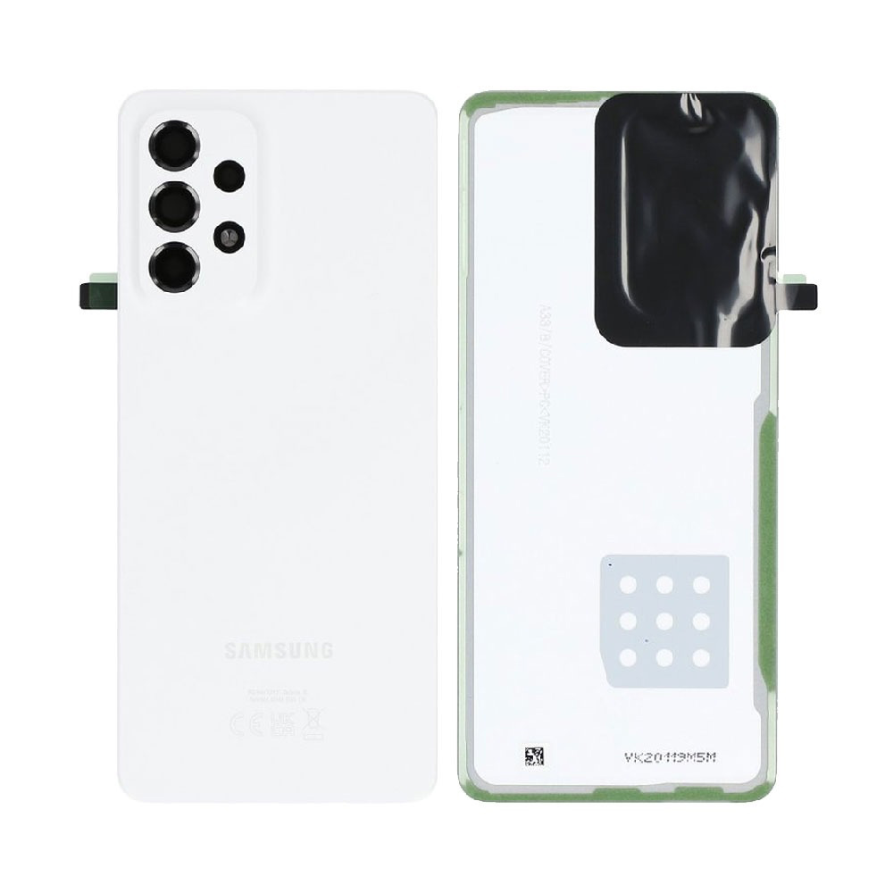 Vitre arrière Galaxy A33 5G – Blanc – Compatible Premium