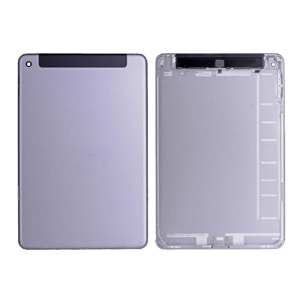 Vitre arrière iPad Mini 4 Wifi + Cellular – Gris Sidéral – Compatible Premium