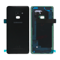 Vitre arrière Galaxy A8 2018 – Noir – Compatible Premium