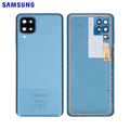 Vitre arrière Galaxy A12 Nacho – Bleu – Original Samsung (Service Pack)