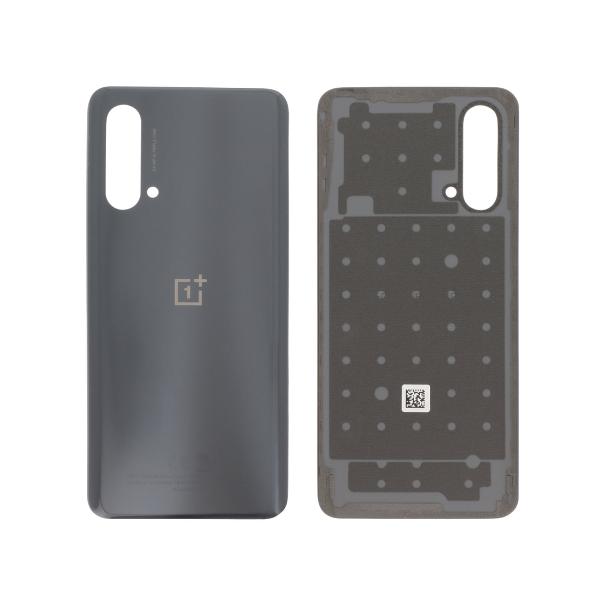 Vitre arrière OnePlus Nord CE 5G – Noir – Original OnePlus (Service Pack)