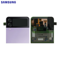 Vitre arrière Galaxy Z Flip 4 5G (Supérieur) – Lavande – Original Samsung (Service Pack)