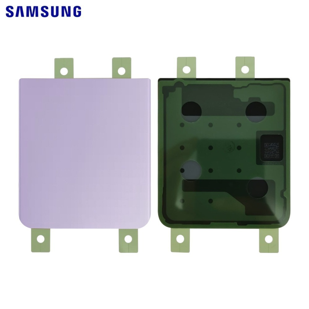 Vitre arrière Galaxy Z Flip 4 5G (Inférieur) – Lavande – Original Samsung (Service Pack)