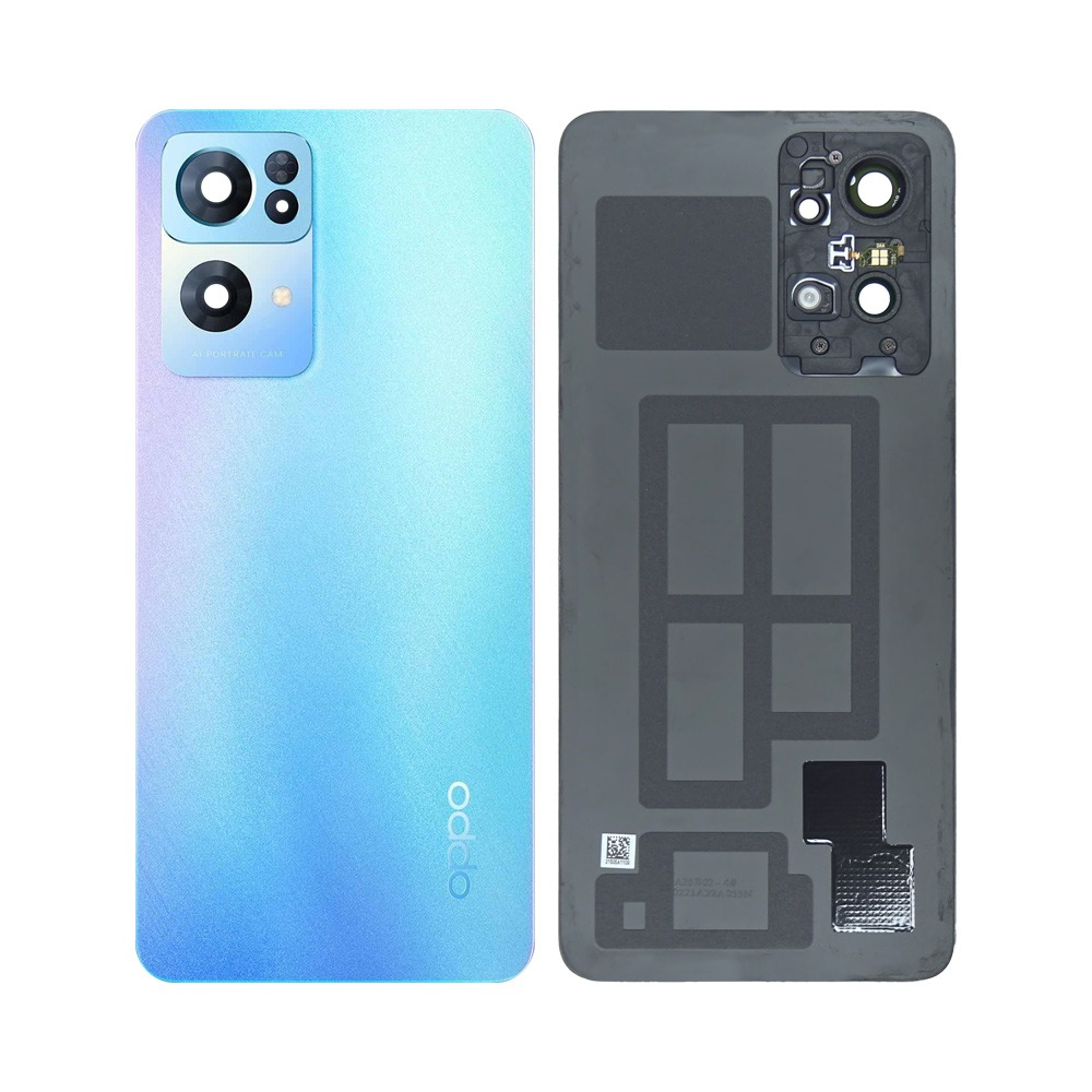 Vitre arrière OPPO Reno7 Pro 5G Startrails – Bleu – Compatible Premium