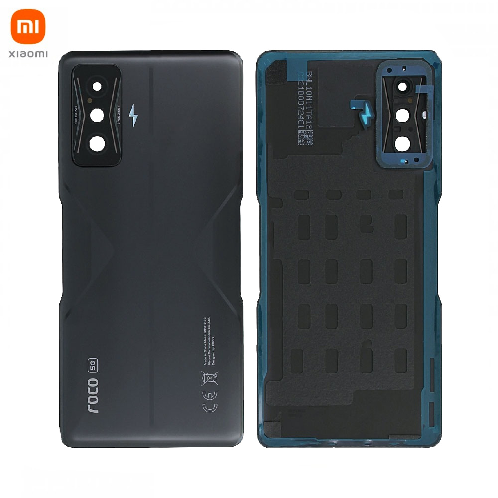Vitre arrière Xiaomi Poco F4 GT 5G – Noir furtif – Original
