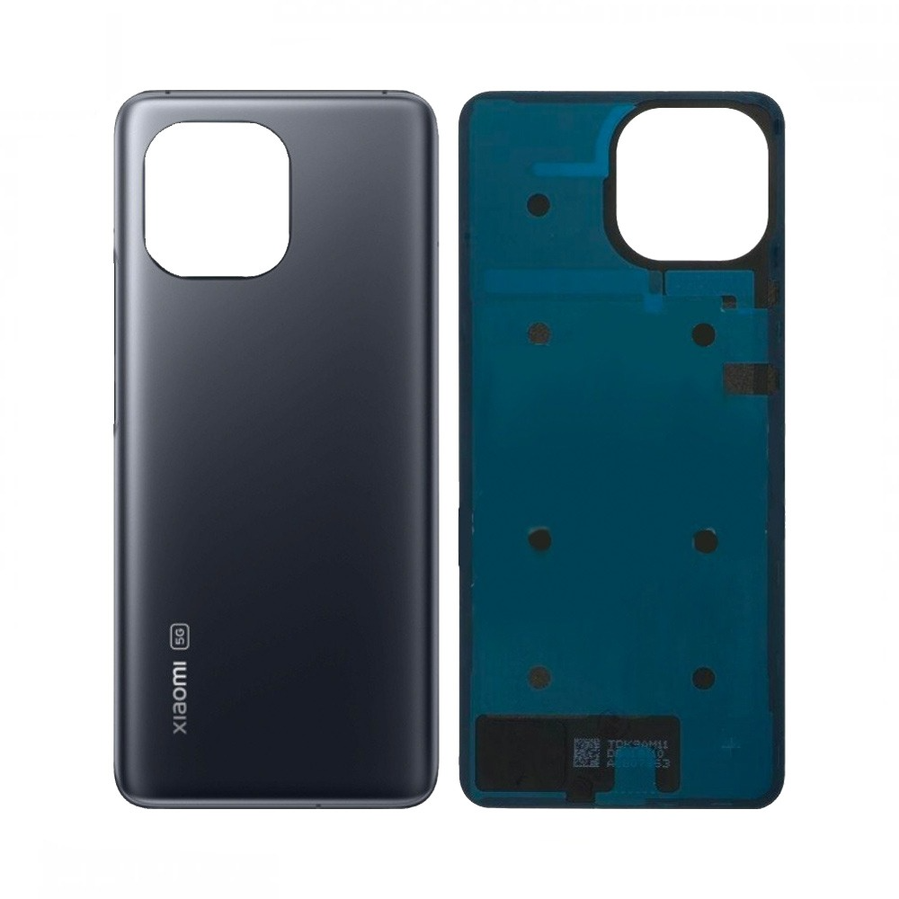 Vitre arrière Xiaomi Mi 11 5G – Gris de minuit – Compatible Premium