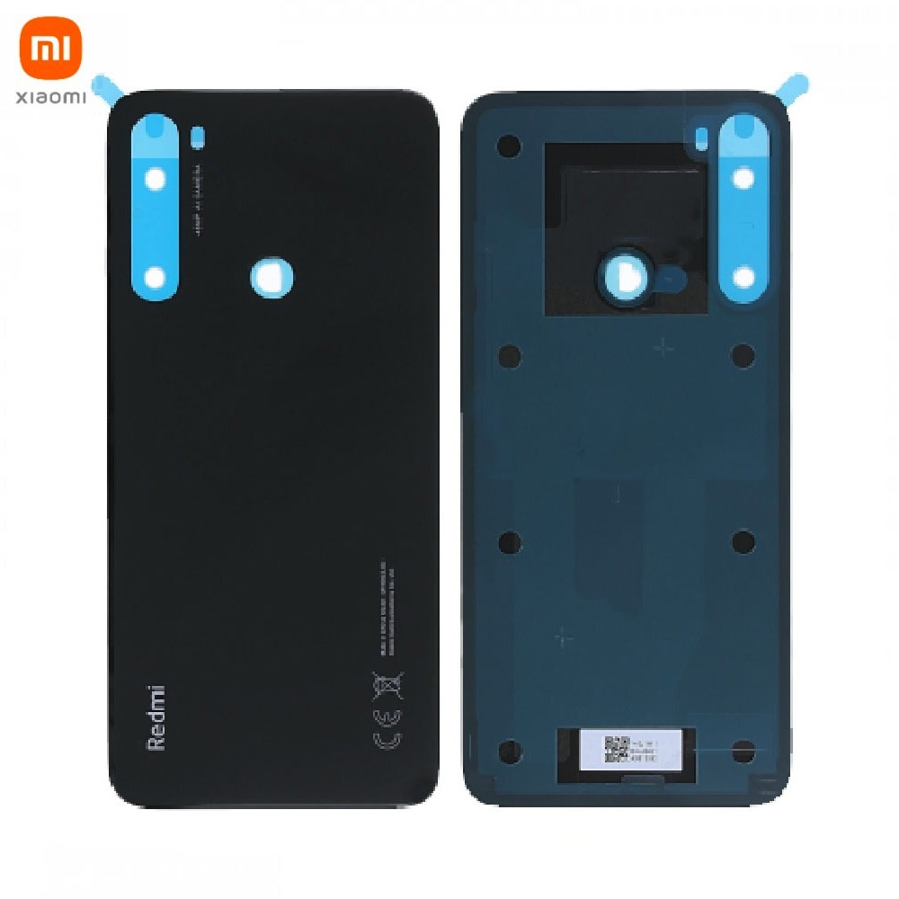 Vitre arrière Xiaomi Redmi Note 8 2021 – Noir spatial – Original