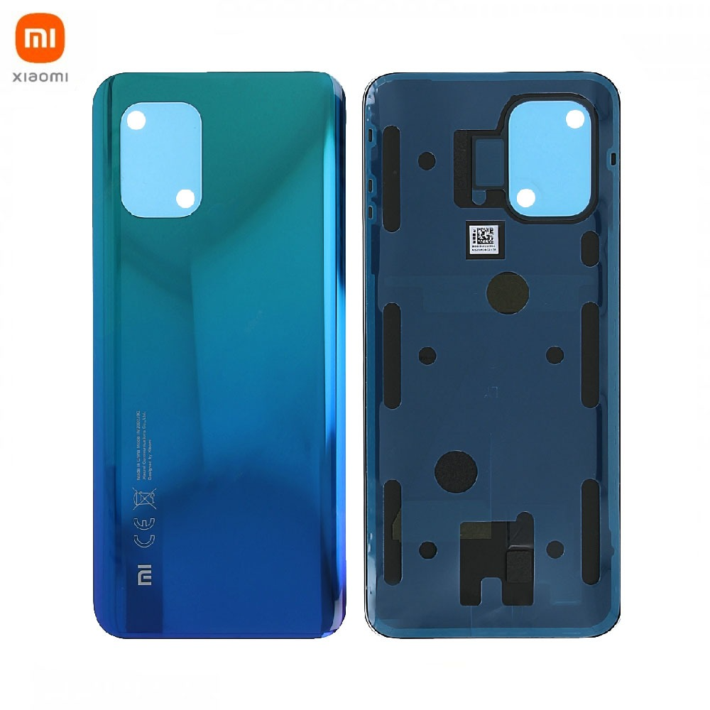 Vitre arrière Xiaomi Mi 10 Lite 5G – Bleu boréal – Original
