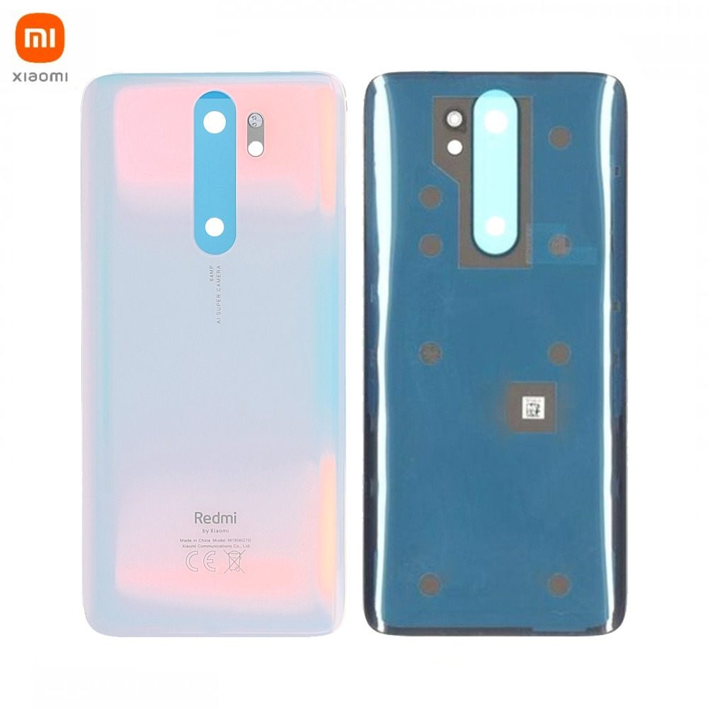 Vitre arrière Xiaomi Redmi Note 8 Pro Perle Blanche – Original