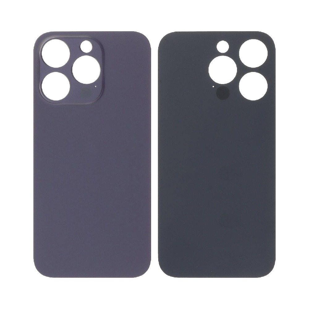 Vitre arrière iPhone 14 Pro (Laser LH) – Violet intense – Compatible