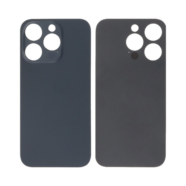 Vitre arrière iPhone 14 Pro (Laser LH) – Noir sidéral – Compatible