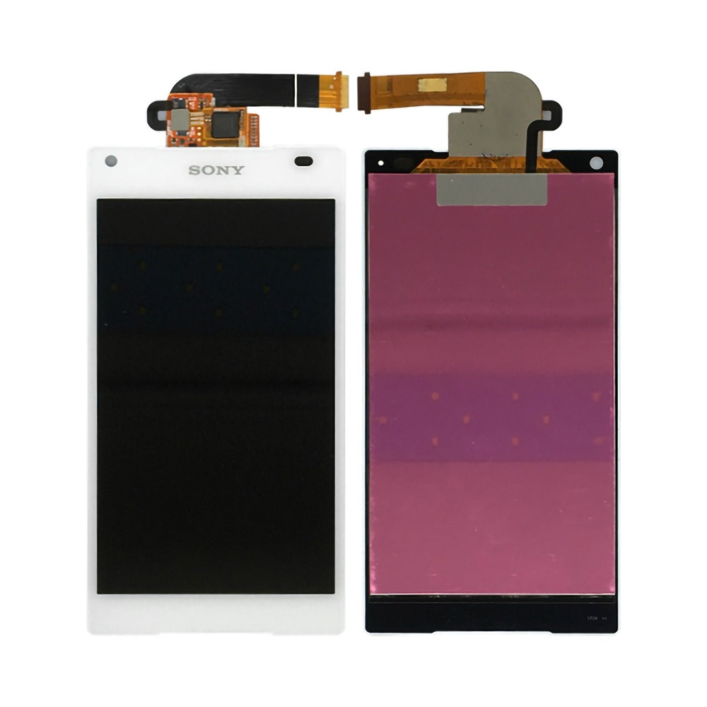 Écran complet Sony Xperia Z5 Compact – Blanc – Compatible