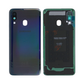 Vitre arrière Galaxy A40 – Noir – Compatible Premium