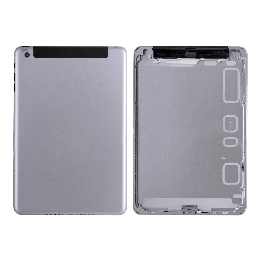 Vitre arrière iPad Mini 3 Wifi + Cellular – Gris Sidéral – Compatible Premium