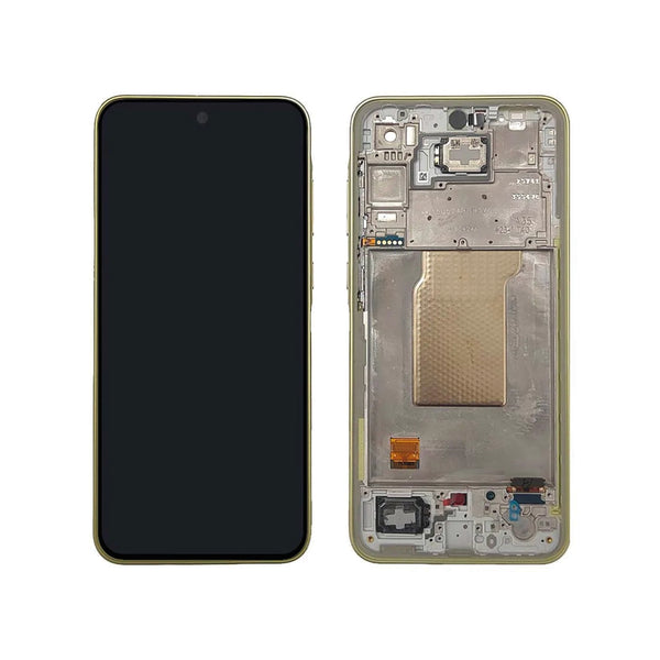 Écran complet Galaxy A35 – Lime – Original Samsung (Service Pack)