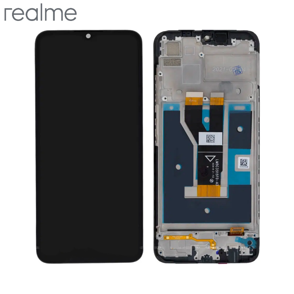 Écran complet Realme Narzo 50i Prime / C30 – Noir – Original