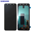 Écran complet Galaxy A6 Plus – Noir – Original Samsung (Service Pack)