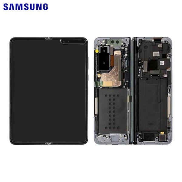 Écran complet Galaxy Fold – Argent stellaire – Original Samsung (Service Pack)
