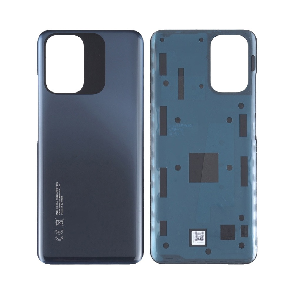 Vitre arrière Xiaomi Poco M5s – Gris – Compatible Premium