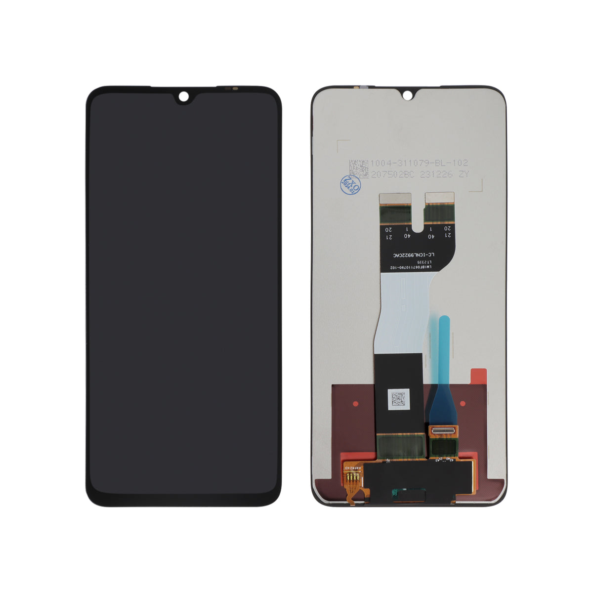 Écran complet Galaxy A05s – Compatible LCD – sans châssis