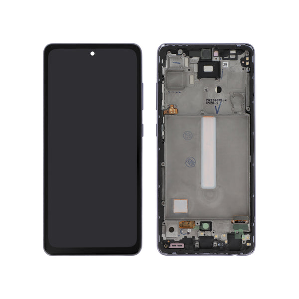 Écran complet Galaxy A52s – Violet – Compatible OLED