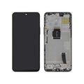 Écran complet Honor X8a – Noir – Compatible LCD – avec châssis
