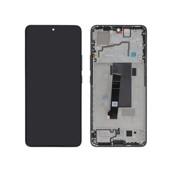 Écran complet Redmi Note 13 Pro 5G – Noir – Compatible LCD (Incell) – avec châssis