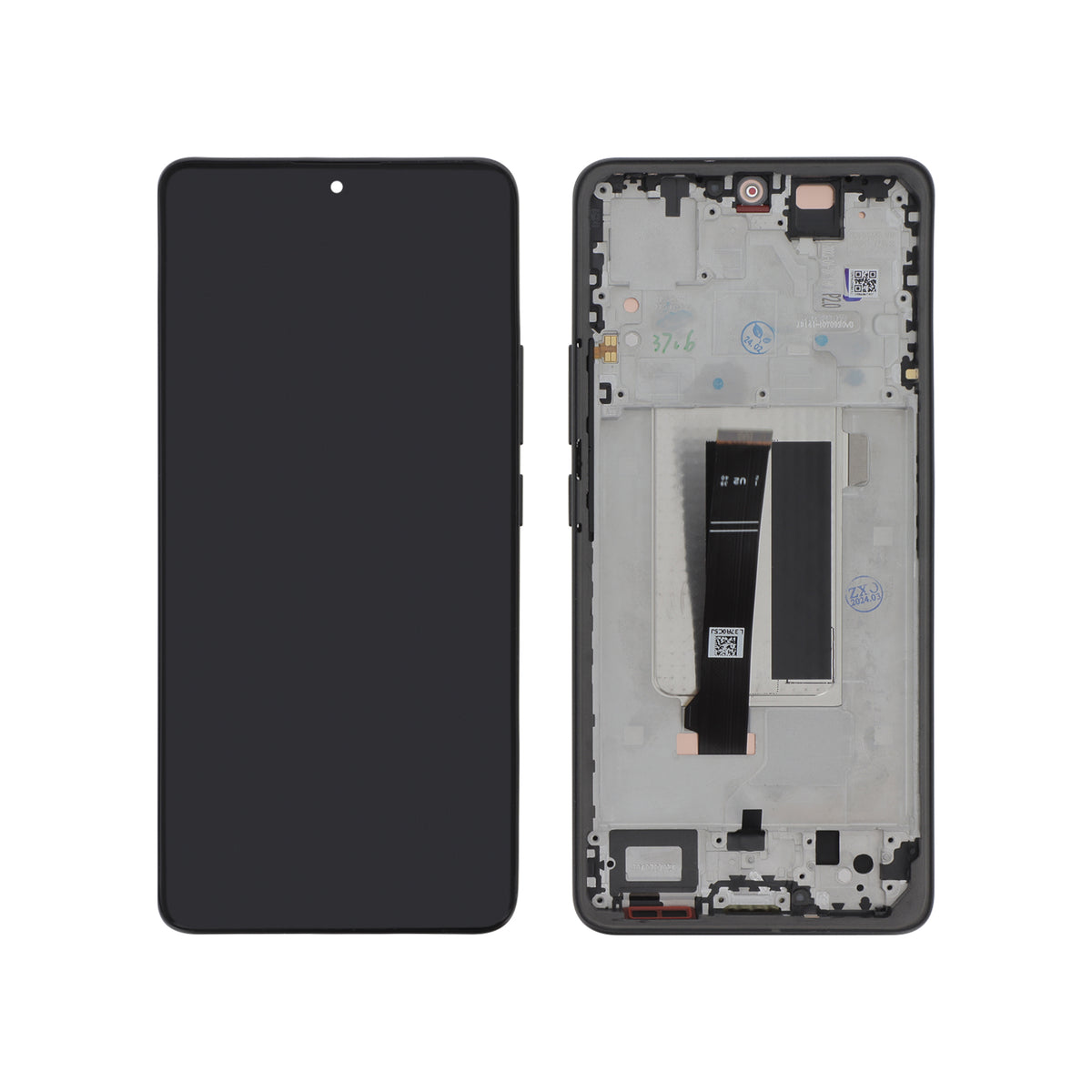 Écran complet Redmi Note 13 Pro+ 5G – Qualité d'origine – avec châssis