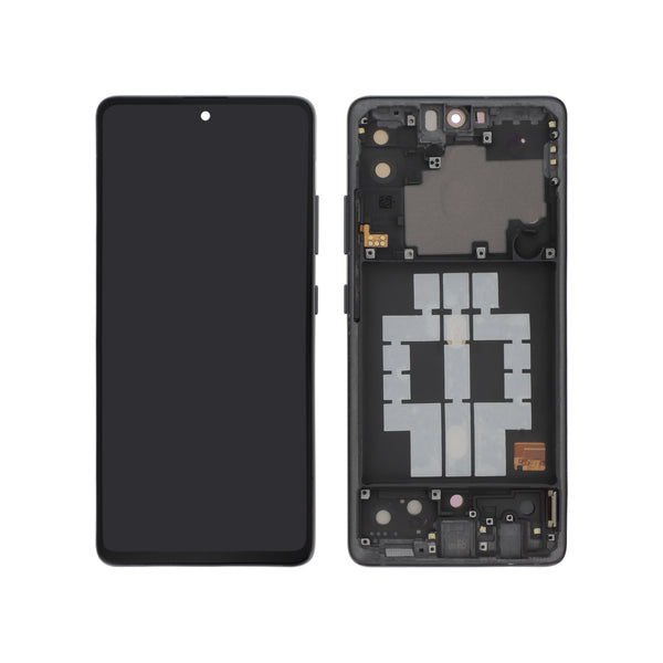 Écran complet Galaxy A51 5G – Compatible OLED – avec châssis