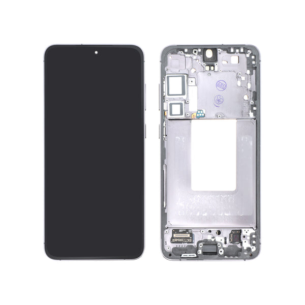 Écran complet Galaxy S24+ – Noir – Qualité d'origine – avec châssis