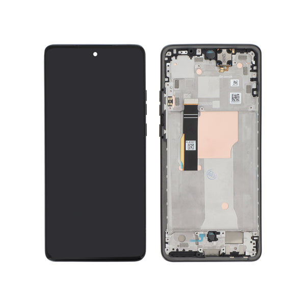 Écran complet Motorola Edge 40 Neo – Noir – Qualité d'origine – avec châssis