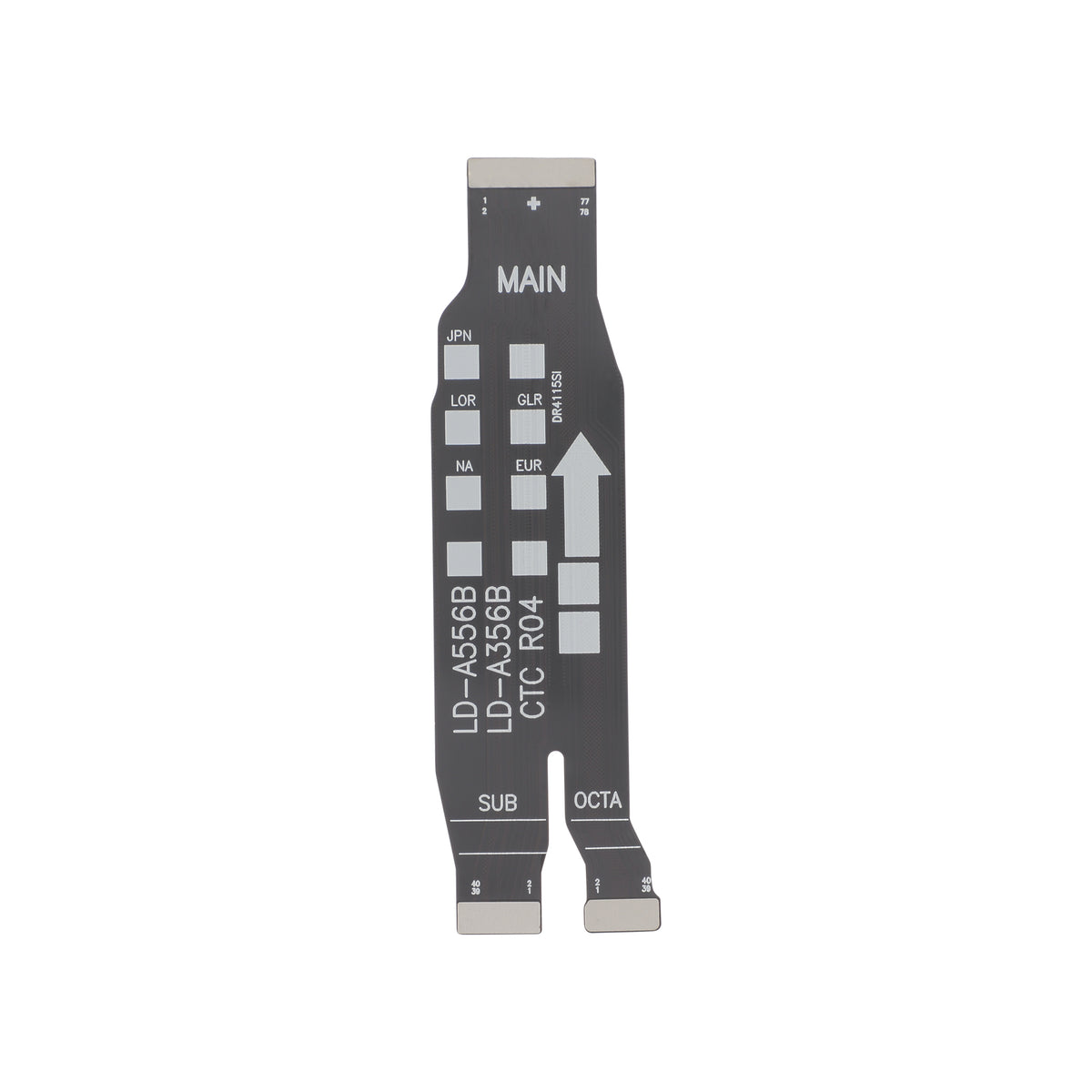 Nappe principale Galaxy A55